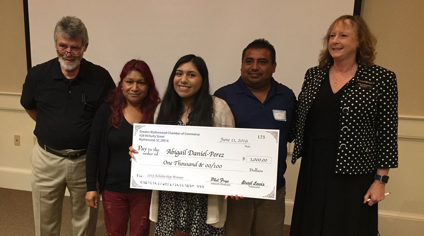 abby daniel-perez scholarship recipient